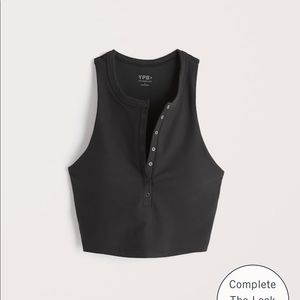NWT YPB black activewear top